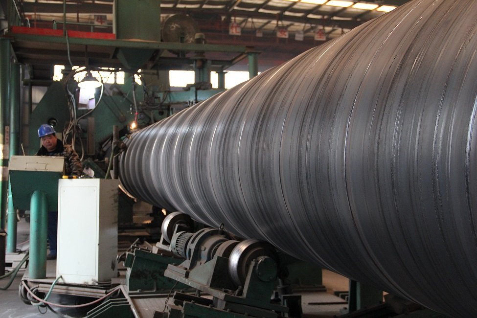 API5L X42,X46,X52 Spiral Steel Pipe Used in oil and Gas Line