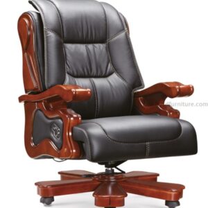traditional office chair; swivel leather chair