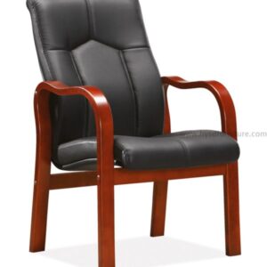 leather conference chair with armrest