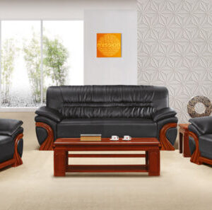 leather conference sofa