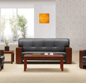 leather conference sofa