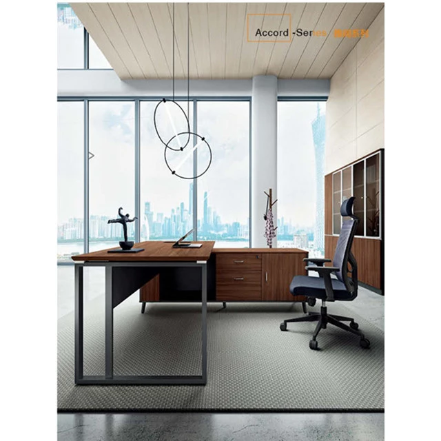 New Design Europe Style High-end Office Desk Manager Office Table