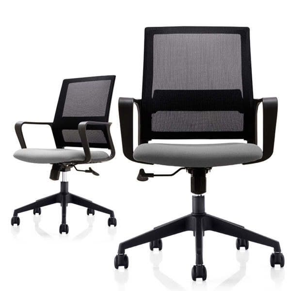 Hot Sell Cheap Black Plastic Frame Office Chair