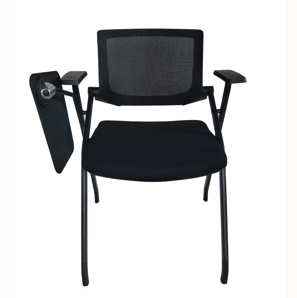 Cheap price  mesh back office meeting conference visitor chair with black painted sled base
