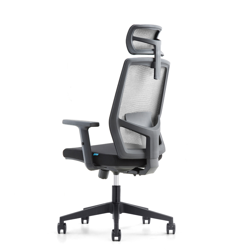 Promotional Manager Ergonomic  Seating in Black Nylon Frame