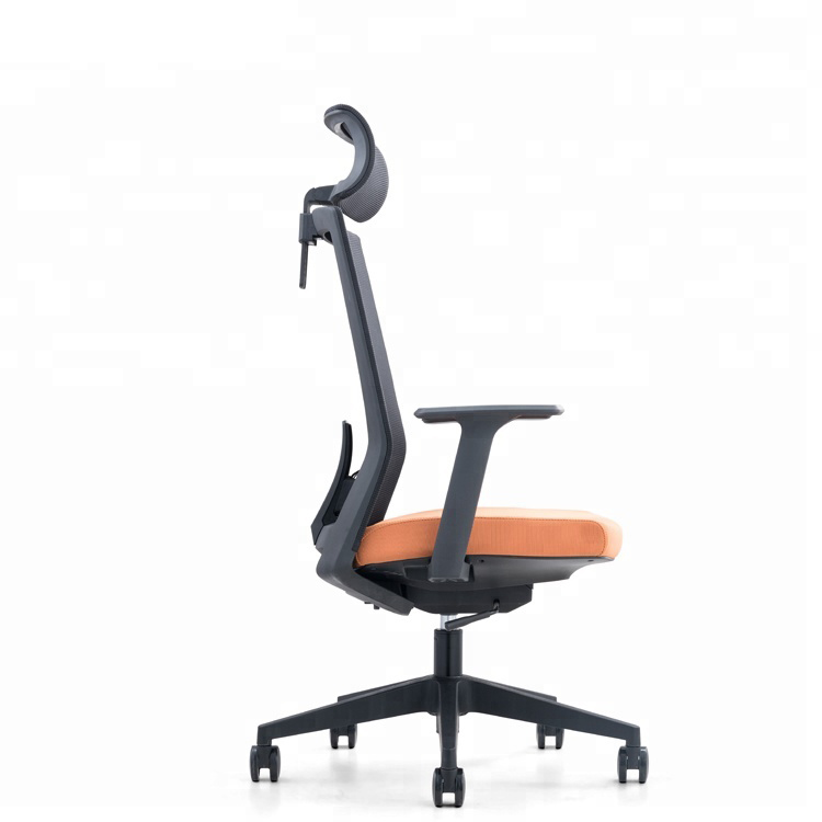 Adjustable arm PU Manager office chair modern