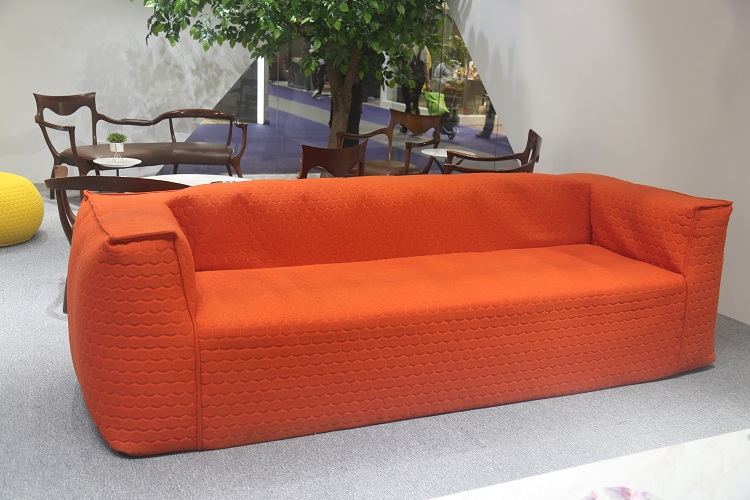 orange bean bag sofa armrest big bean bag chair sofa easy moveable light livingroom lazy couch sofa