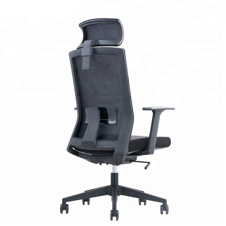 Adjustable arm PU Manager office chair modern