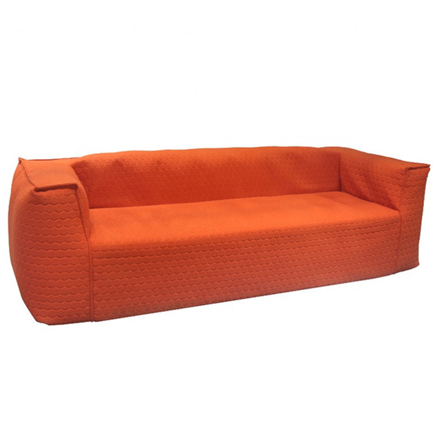 orange bean bag sofa armrest big bean bag chair sofa easy moveable light livingroom lazy couch sofa