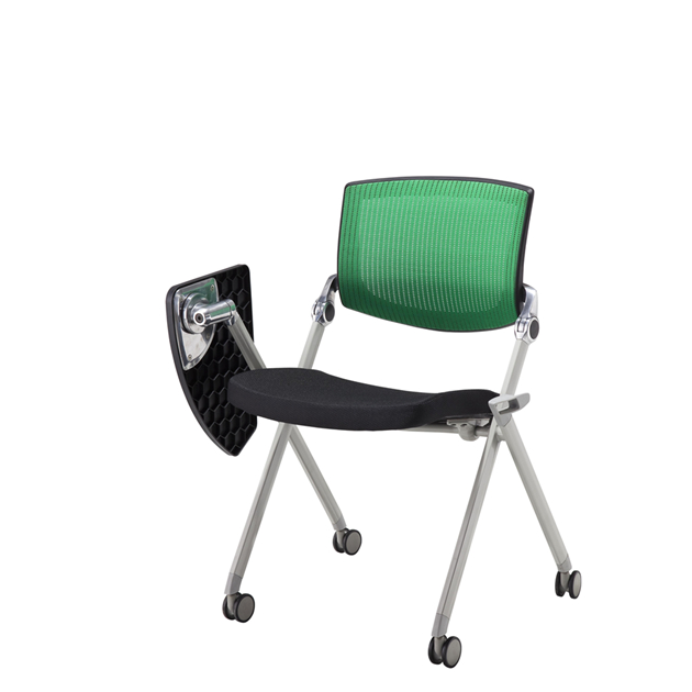 Connectable folding training chair with tablet