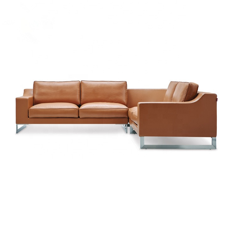 Office reception sofa used leather sofa l shaped 7 seater sofa set design image