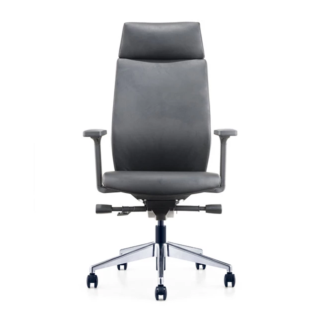 Wholesale new design white luxury executive high back leather office chair with multi mechanism