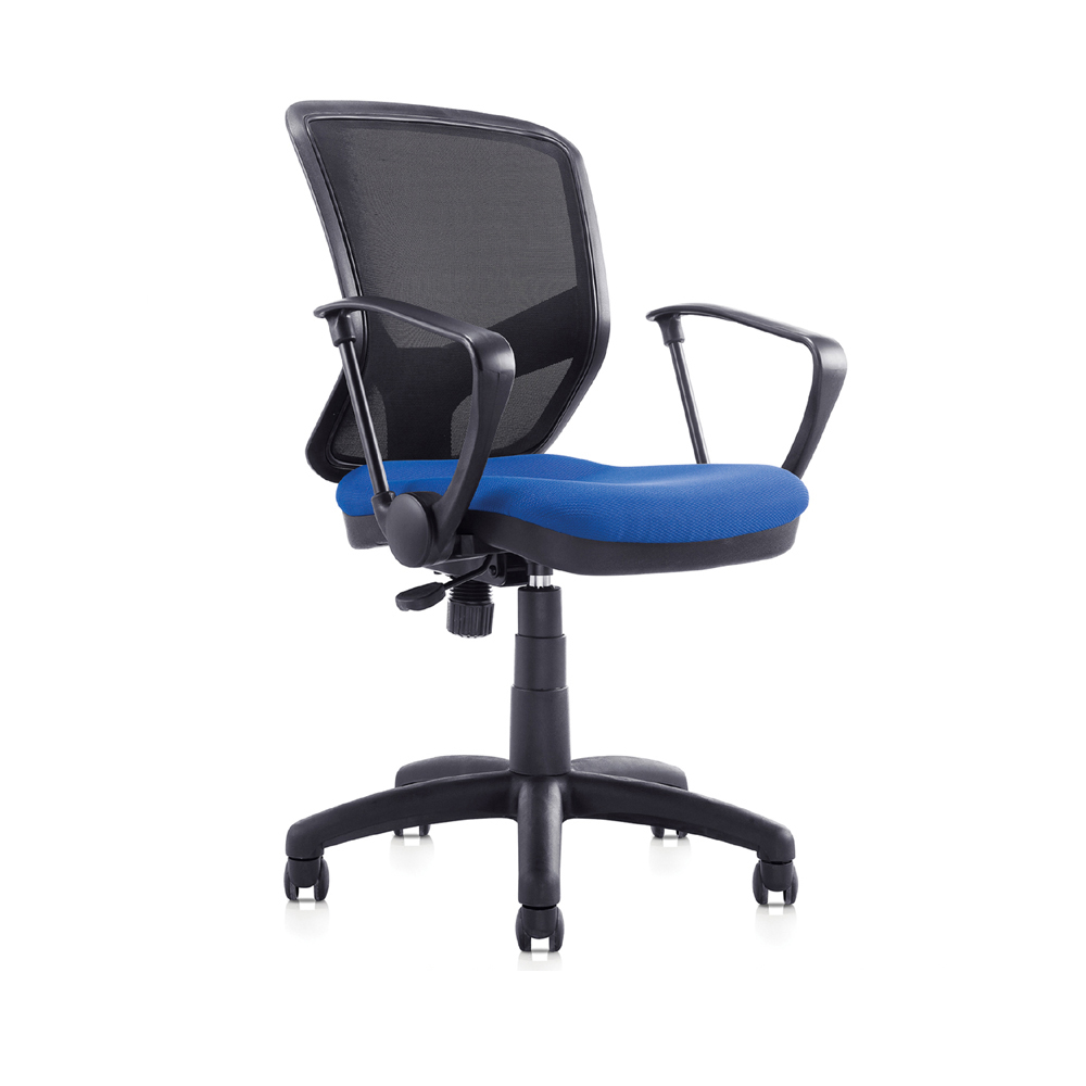 Black Ergonomic Computer Desk Midback Office Task Chair