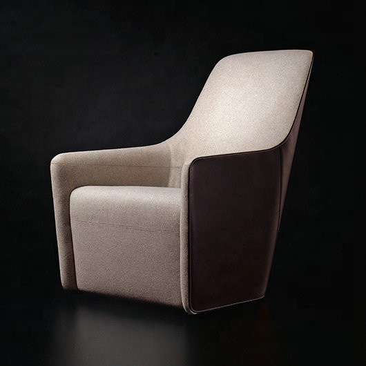 single chairs modern 1-seater sofa for hotel lobby