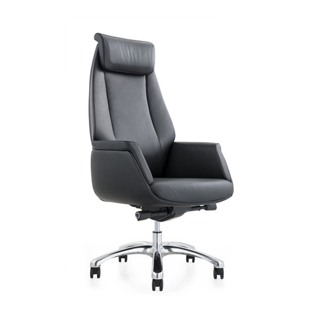 Fashion modern design luxury boss swivel tilt adjustable reclining office leather chair