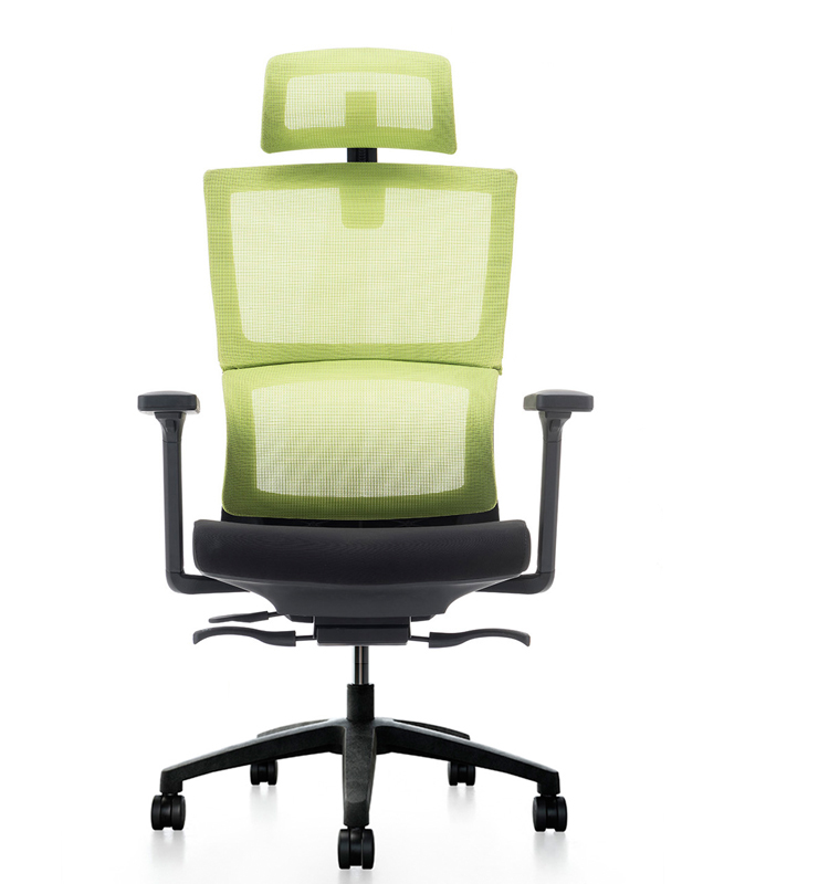 Executive  Lift Mesh  Chair with PU Adjustable Armrest