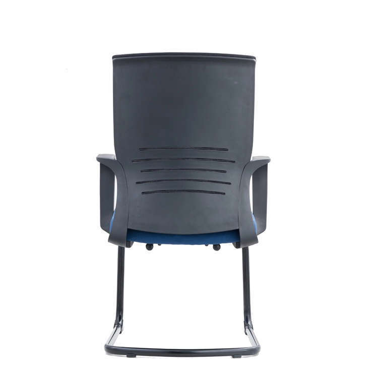 Black Mesh Visitor Office Chair without wheels