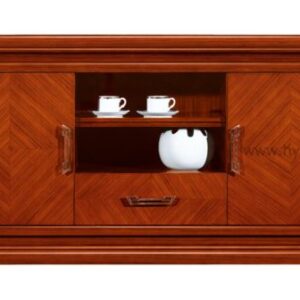Wood Tea Cabinet Storage