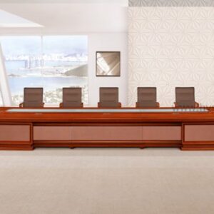 Conference table with Glass on the Top