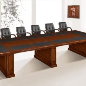 modern wooden conference table