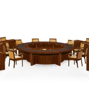 modern wooden meeting table