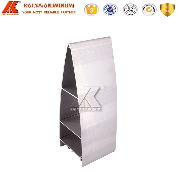 Triangle Shape 600mm 6082 Aluminum Alloy Profile / Extruded Aluminum Louver / Blinds - Image 3