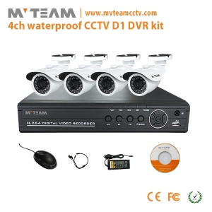 4ch DVR Kit with 4pcs Outdoor Waterproof Cameras MVT K04FH