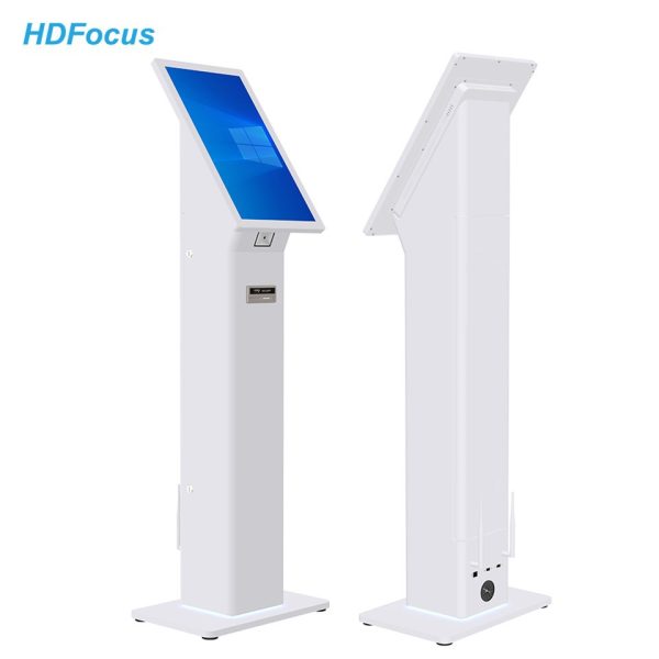 18.5 Inch Queuing Floor Standing Kiosk