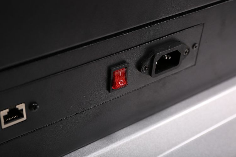 32 white interactive display advertising