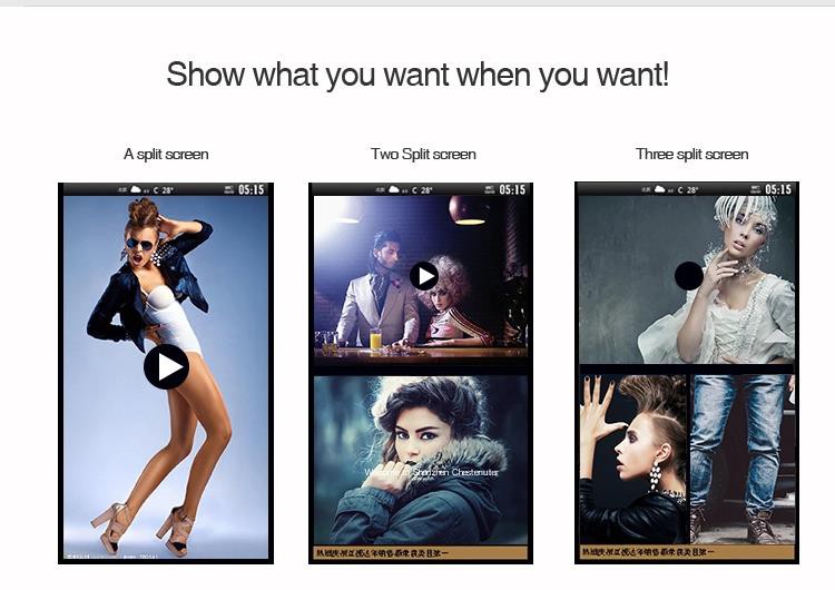 android wifi storefront digital signage