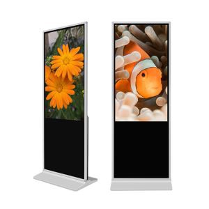 32'' White Interactive Display Advertising - Image 2