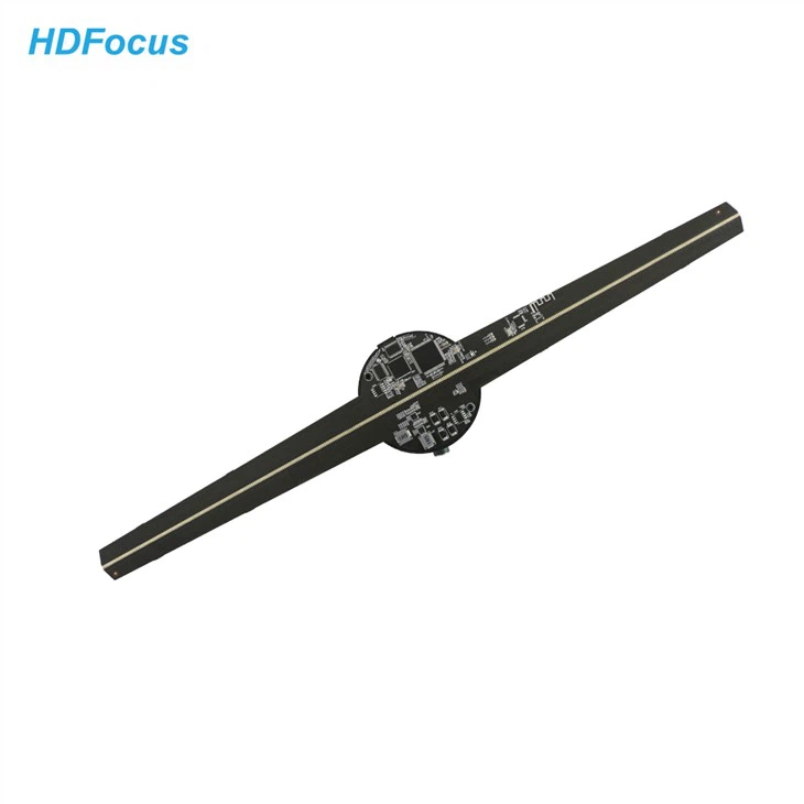 3D 42cm Hologram Fan High Brightness Using Outdoor