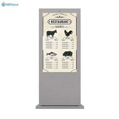 55 Inch Indoor Ip65 Lcd Display Floor Standing Outdoor - Image 2