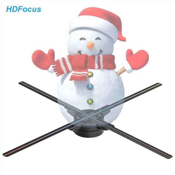 65Cm 3D Hologram Fan Display For Indoor Shopping Mall