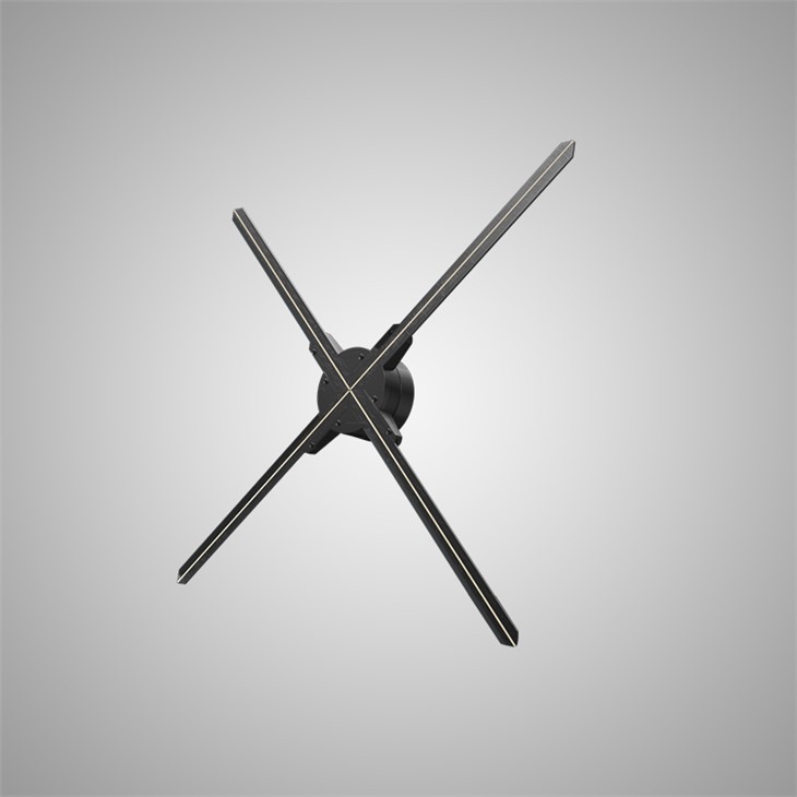 65Cm Black Color 16Gb Sd Card Fan 3D Hologram