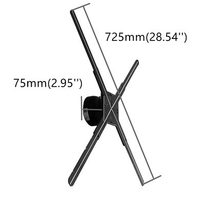 75cm 3d Holographic Led Fan Price In India - Image 5