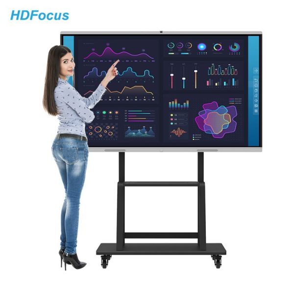 98 Inch Touchscreen Smart School Board Interactive Display