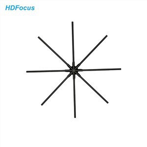 New Design 150cm Large Size 3D Hologram Led Fan - Image 2