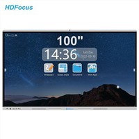 Teaching 100 Inch Electronic Infrared Touch Screen Interactive Board